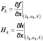 Equations for a linear discrete-time process with input and measurement noise.