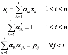 Correlated Random Number Equation