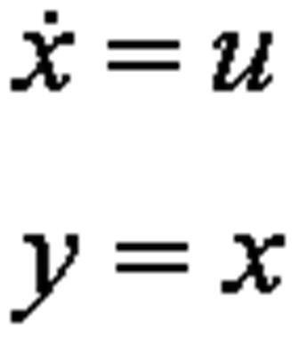 Dynamic Equations for an Integrator.