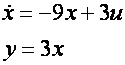 Equation for a linear continuous-time process.